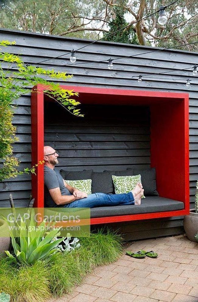 Outdoor Corner Bench For Tiny Spaces