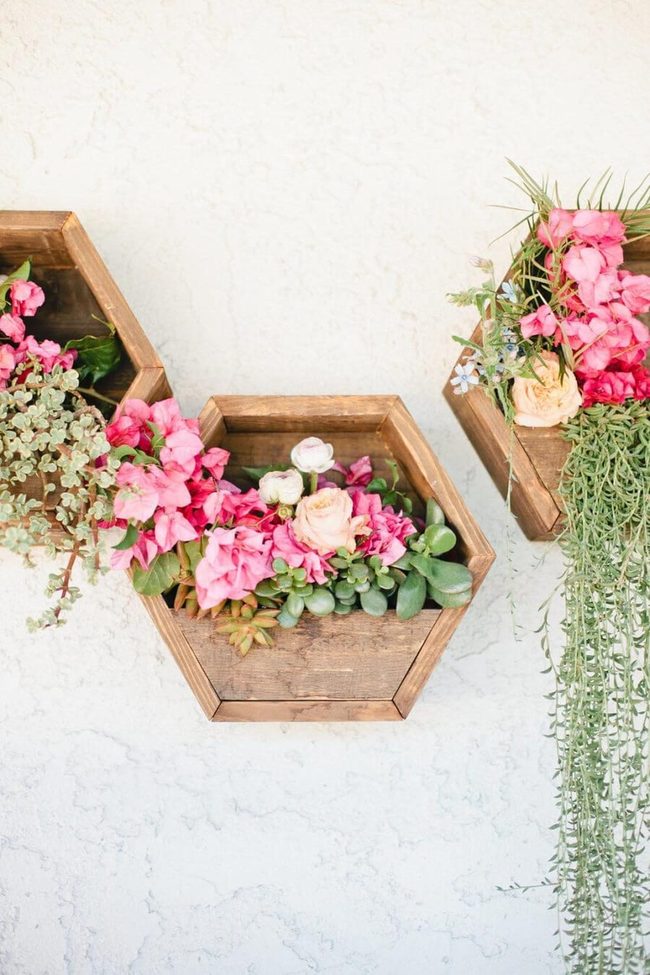 Fresh Florals Meet Succulent Walls