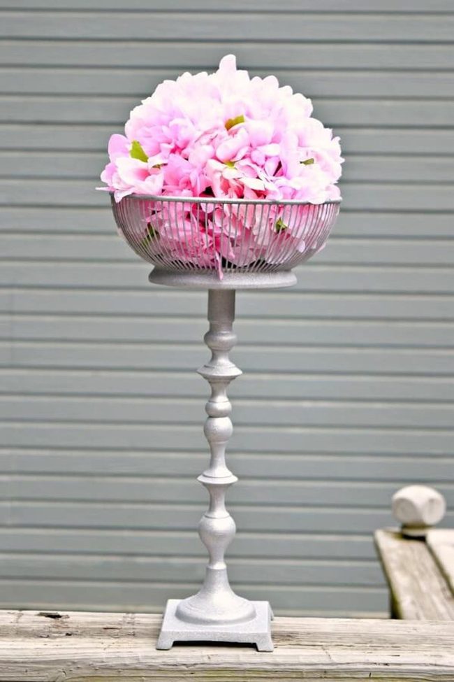 Pink Blooms, White Simplicity