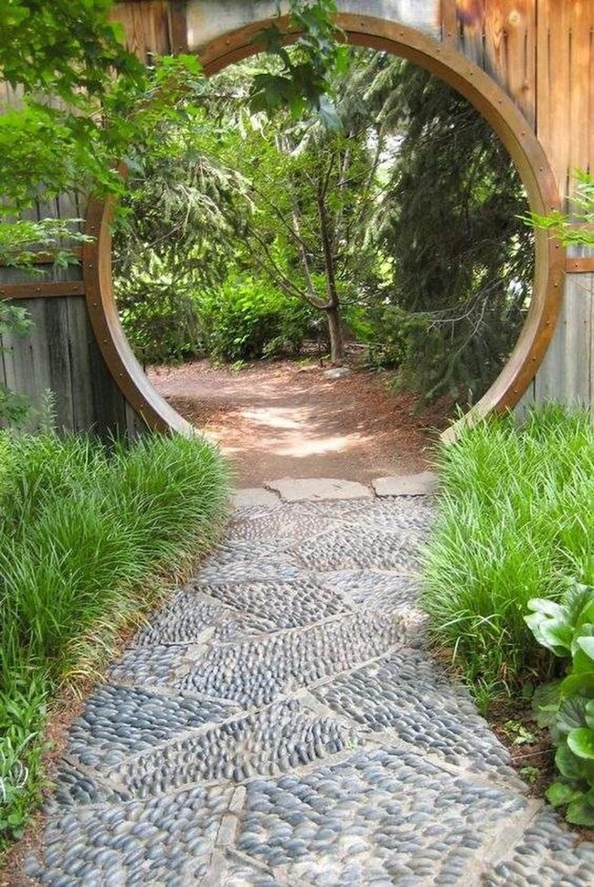 Wooden Gate Natural Stillness