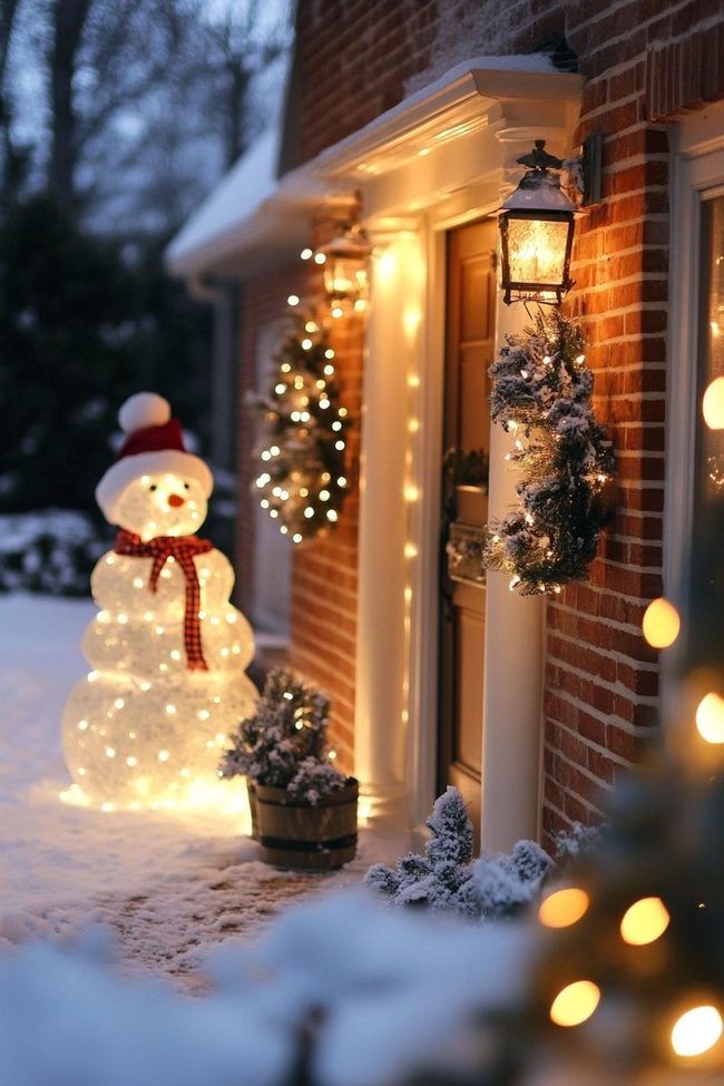 Golden Mini Lights Patio Fixtures