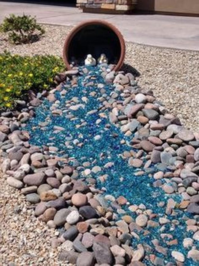 Smooth Stones With Quirky Duck Accents