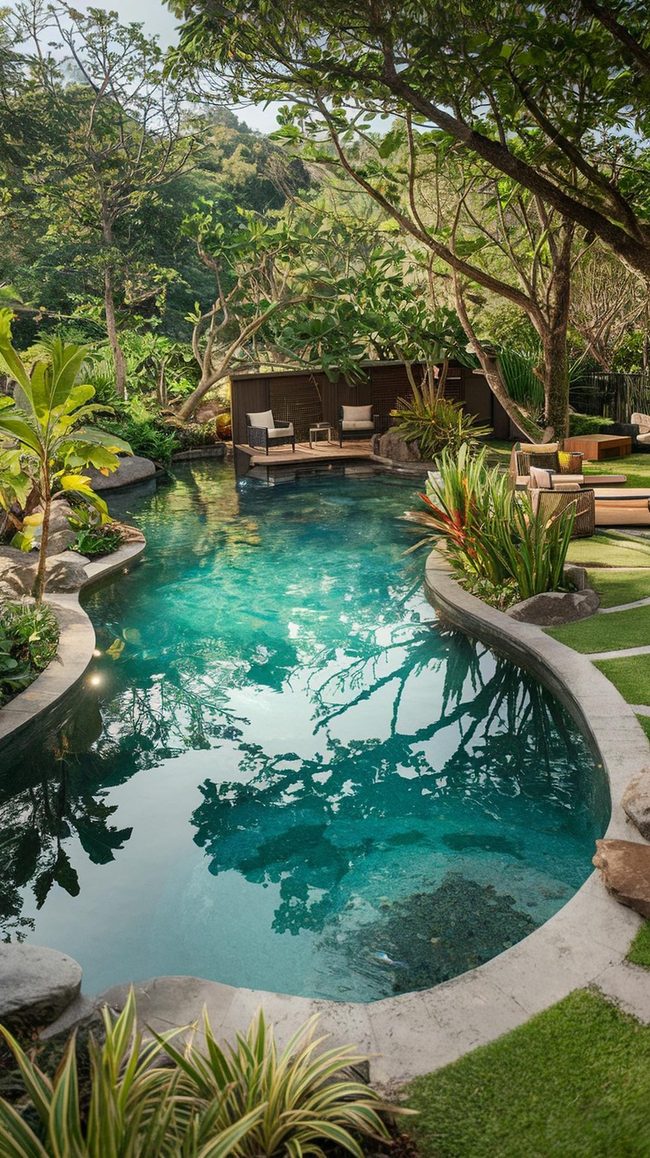 Retractable Pool Shield Year Round