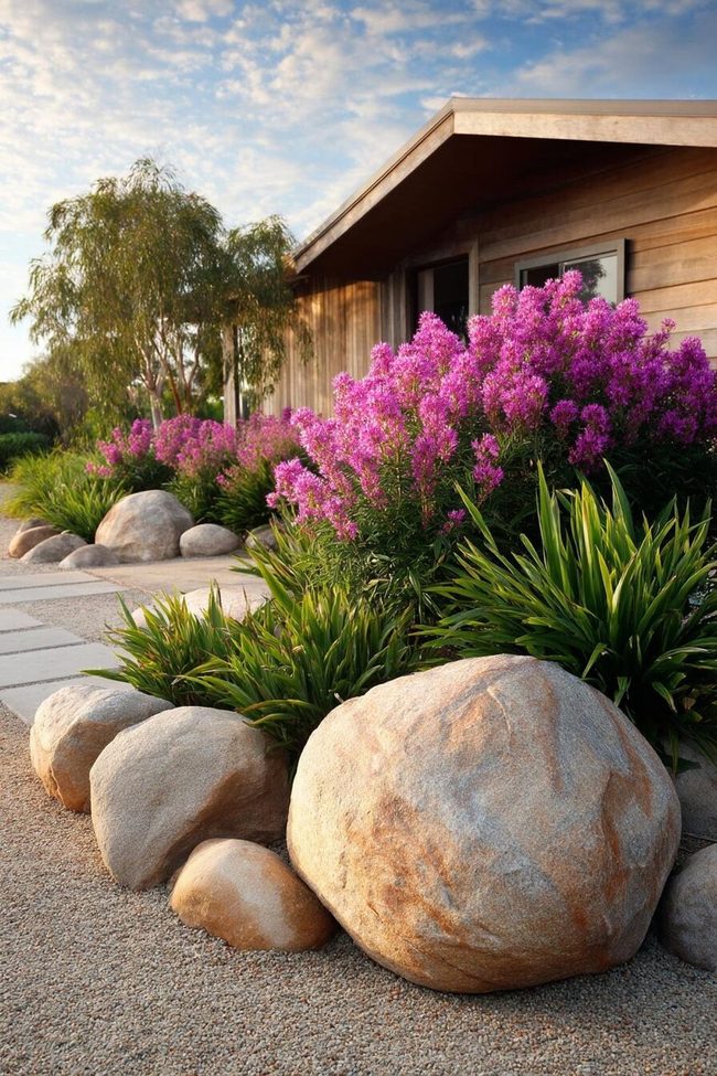 Elevated Soil Mounds Transform Yards