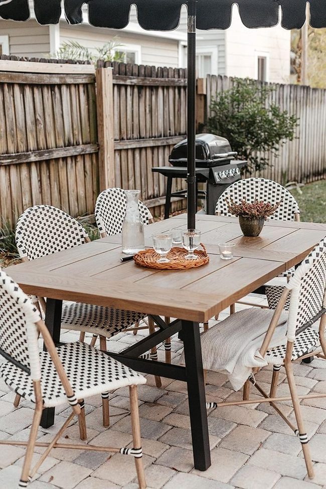Wooden Frame Farmhouse Modern Chair