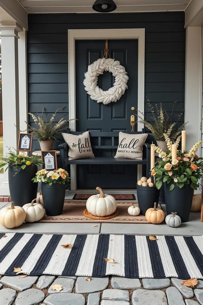 Black and White Fall Contrast