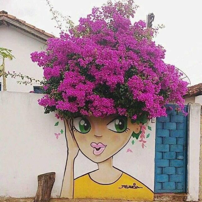Oversized Blooming Tree Wall Art