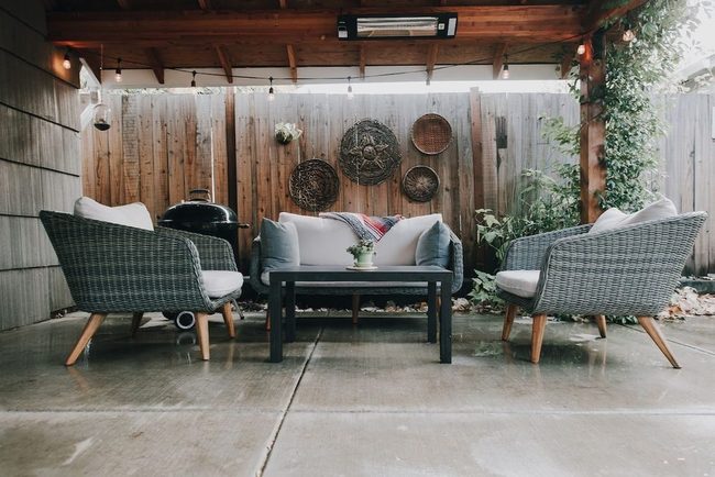 Fences As Outdoor Living Room Walls