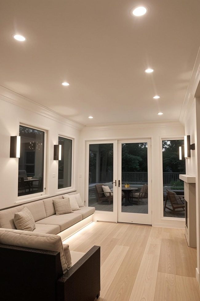 Recessed Ceiling Lighting Current Porch
