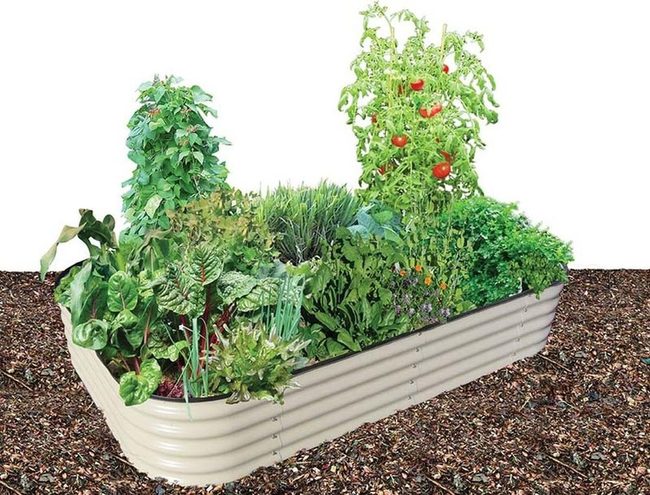 Steel Modular Garden Beds Four-In-One