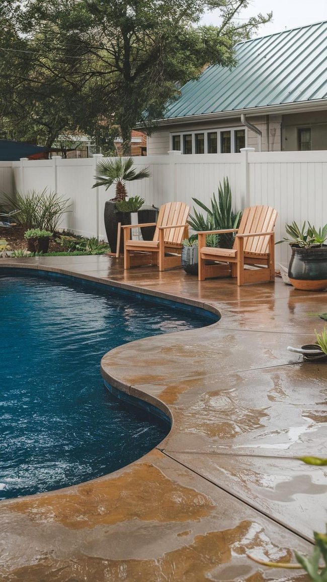 Urban Skyline Swimming Oasis