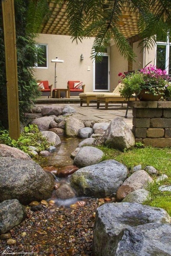 Flowing Water Garden Retreat