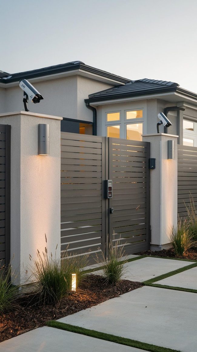 Perforated Steel Security Fence