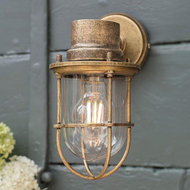 Weathered Metal Nautical Lanterns