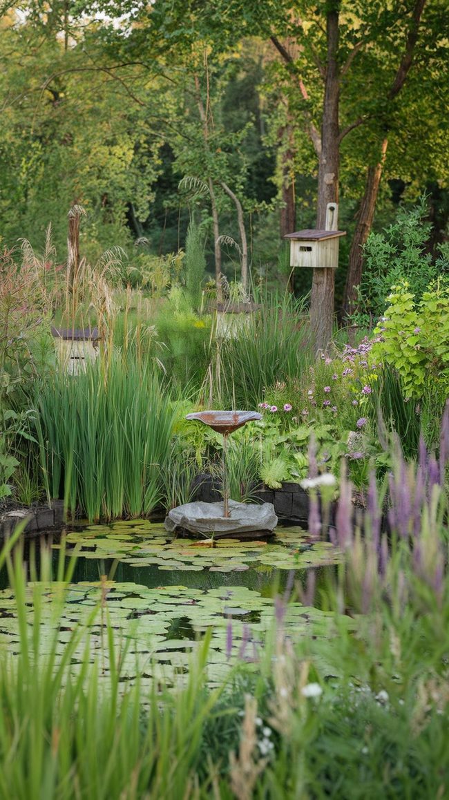 Native Plants Wildlife Patio