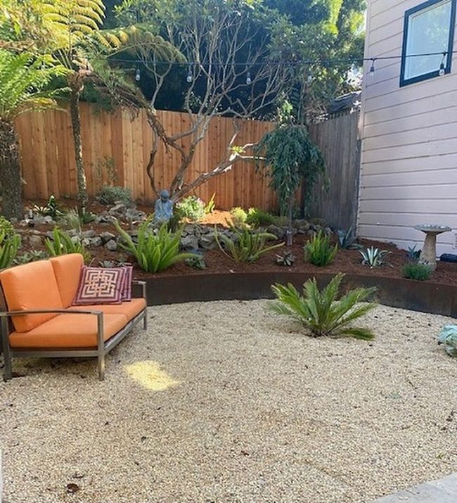 Buddha Meditation Garden With Succulents