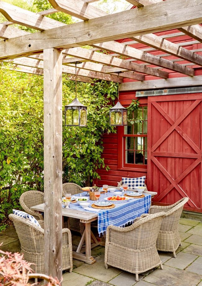 Semi-Sheer Deck Canopy Magic