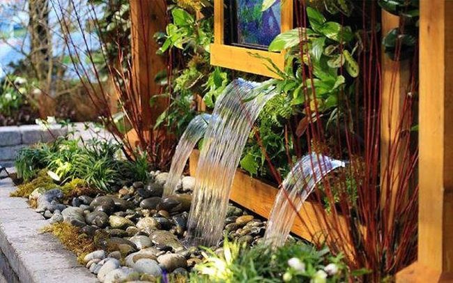 Rooftop Focal Points Water Fountains