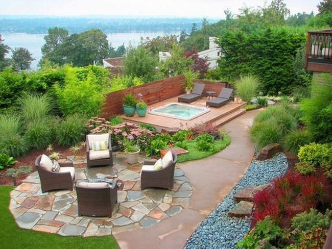 Green Shaded Pool Oasis