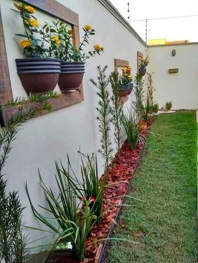 Vertical Flowers Small Space