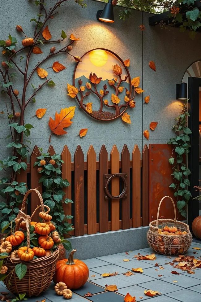 Copper Shadow Wall Art