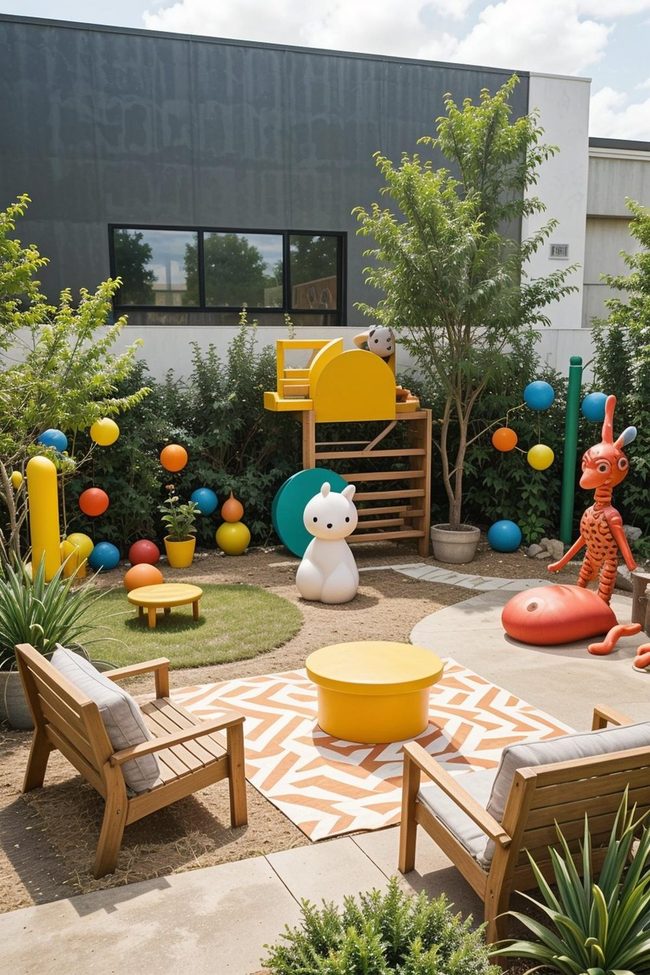 Colorful Play Zones for Kids