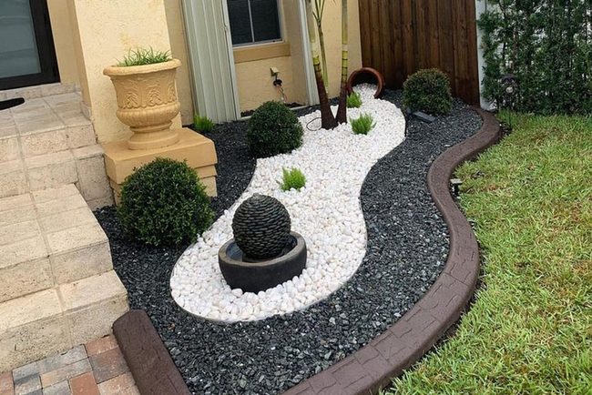 Black And White Pebble Patterns