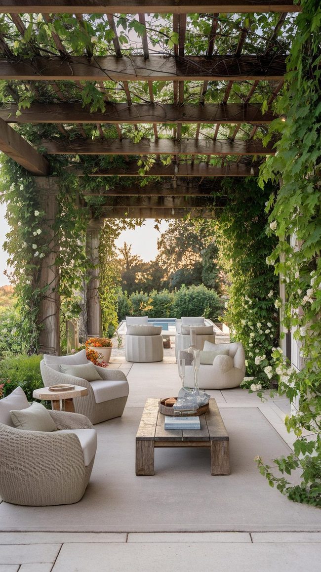 Living Vines Over Your Patio