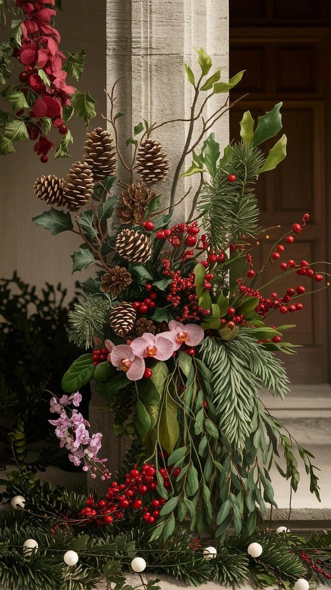 Living Winter Florals And Greenery