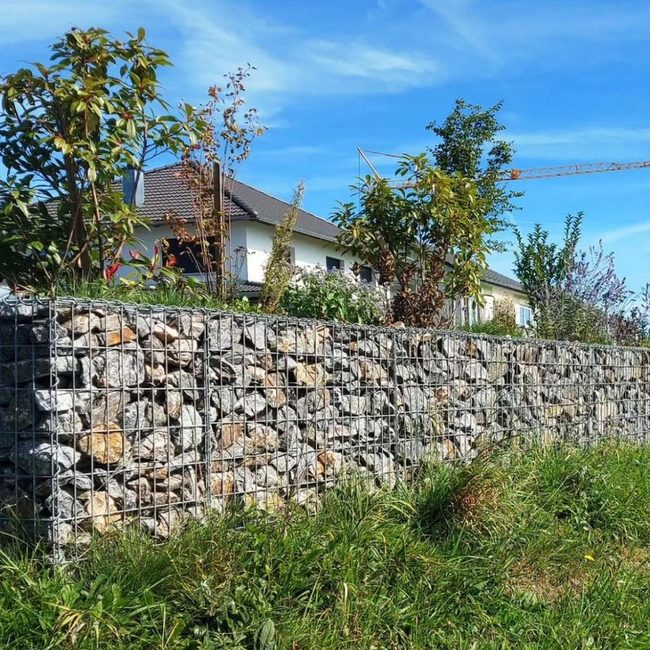 Stone-Filled Barriers For Erosion Control