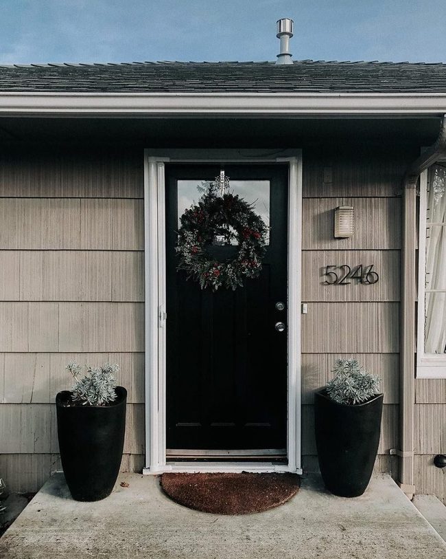 Silver Foliage Winter Containers