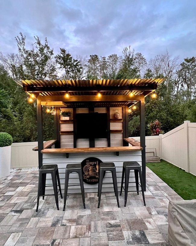 Protected Patio Retreat Shaded Seating