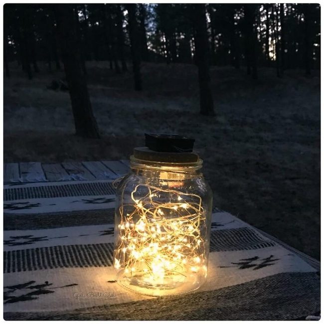 Solar Mason Jar Lights