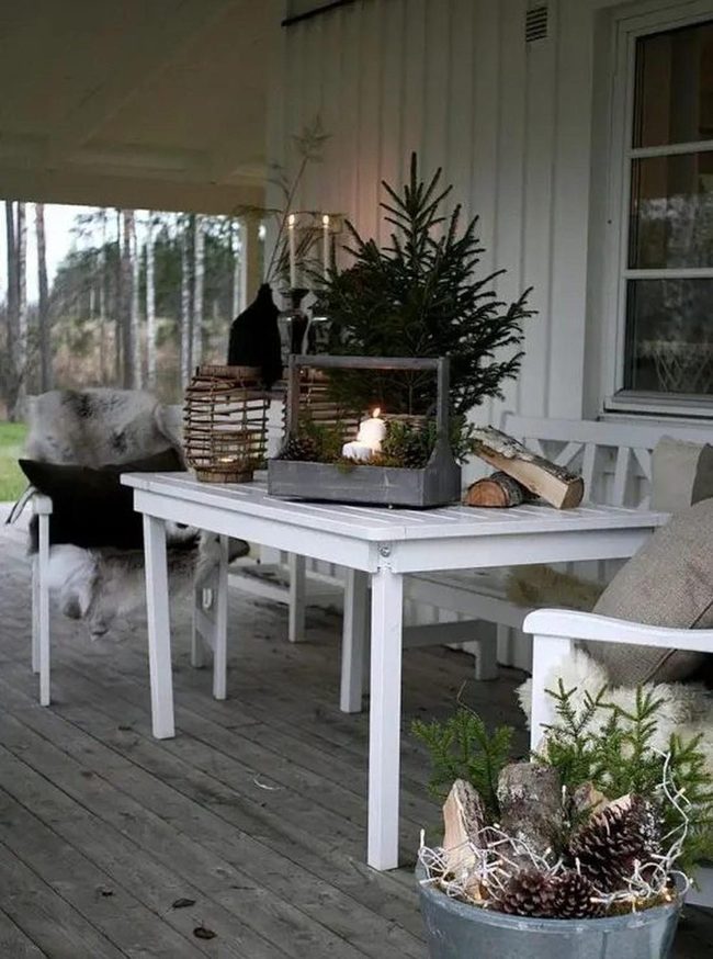 White Walls Natural Wood Warmth