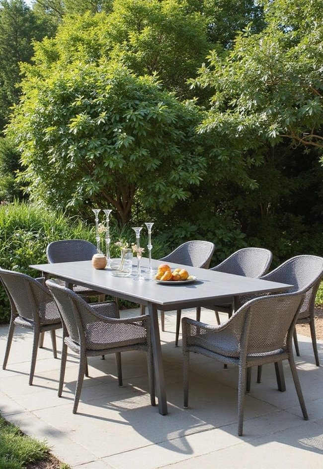 Matching Teak Furniture For Garden Dining