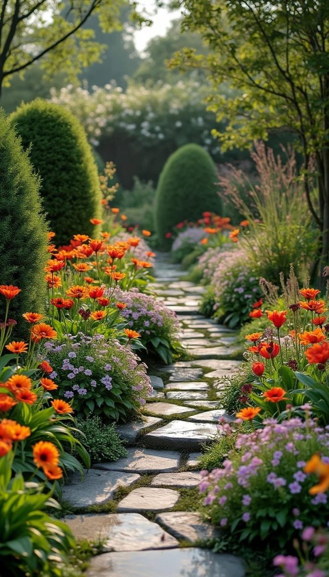 Flower Bed Layout Planning Guide