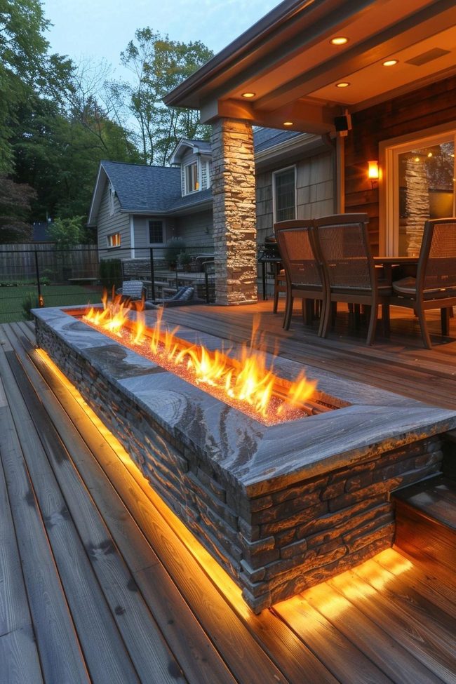 Open-Air Fire Pits Bring Warmth