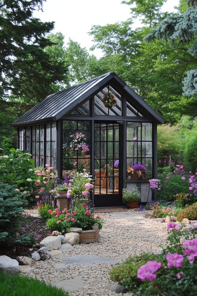 Compact Polycarbonate Growing Shed