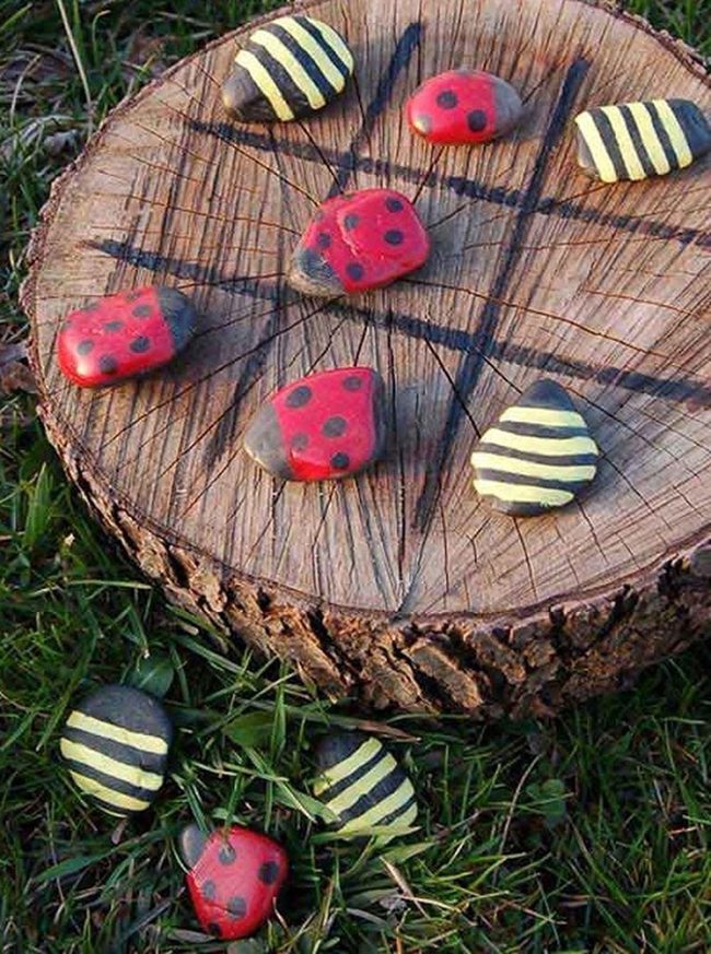 Wood Stump Play Boards
