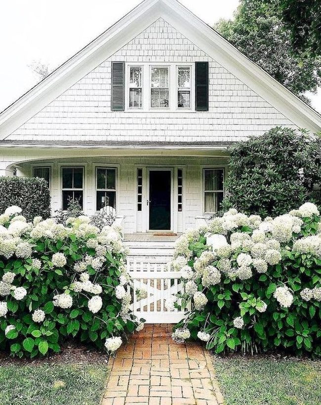 White House Dark Shutters Charm