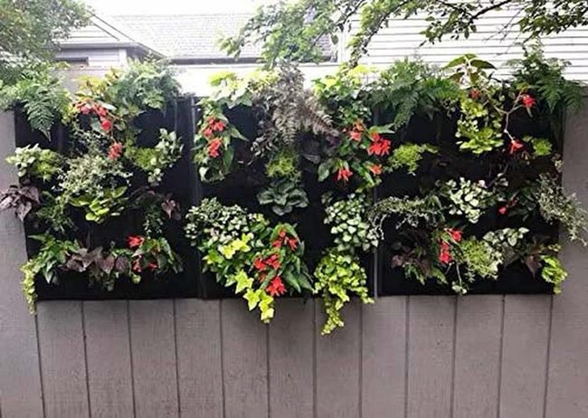 Vertical Pocket Garden System