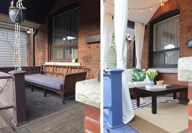 Backyard Lights Transform Porch Into Retreat