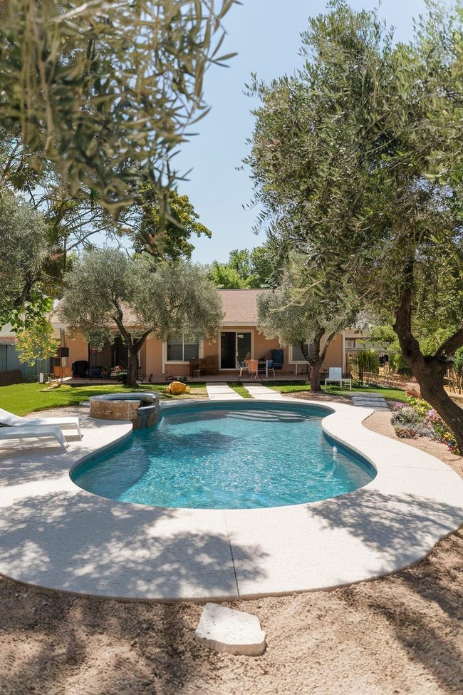 Sliding Glass Doors Pool Living