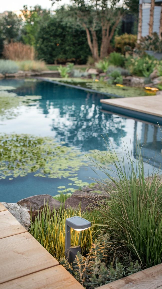Solar-Powered Pool Green Living