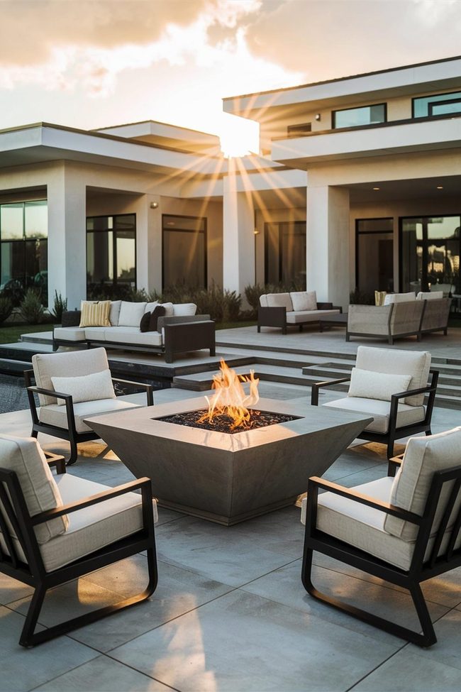 Mismatched Woven Patio Oasis