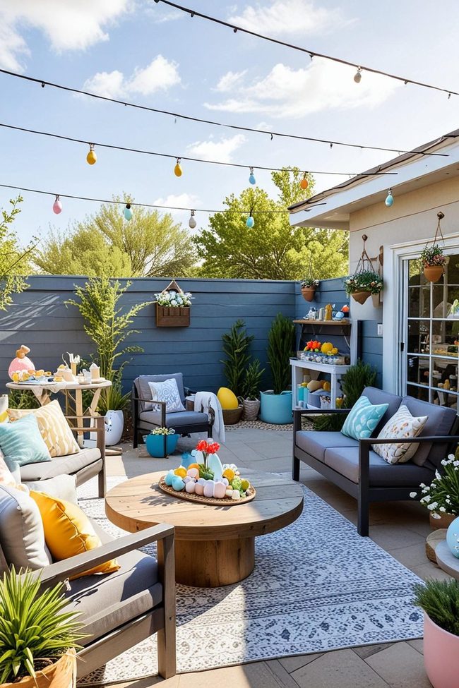 Pastel Bunny Yard Games