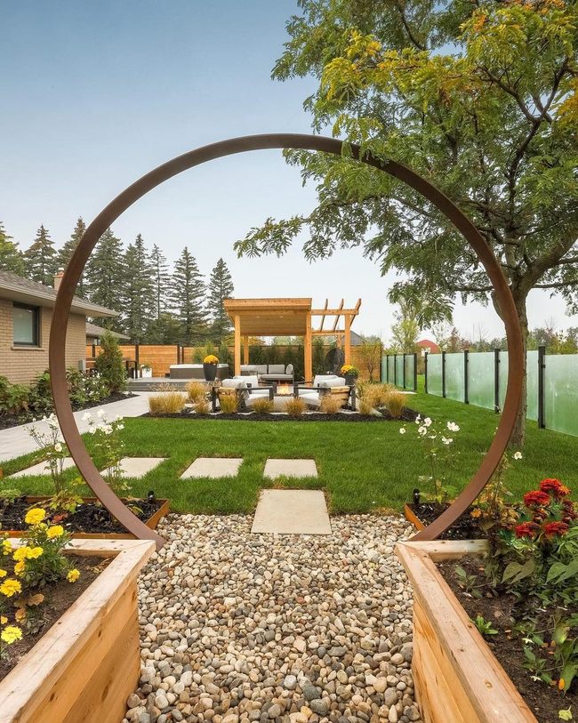 Circular Steel Garden Frames