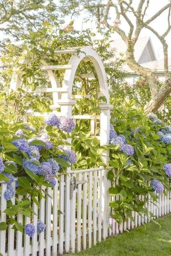 Flowering Archway Garden Entrance
