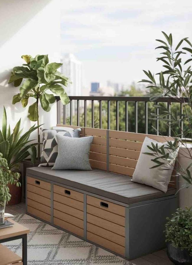 Seating Display Solutions Small Balconies