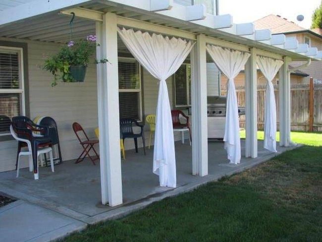Jewel Tone Privacy Panels Outdoor